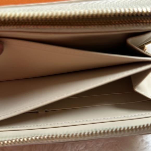 LOUIS VUITTON Ltd Ed patent leather pink/cream LEOPARD zippy wallet Authentic - Picture 7 of 11